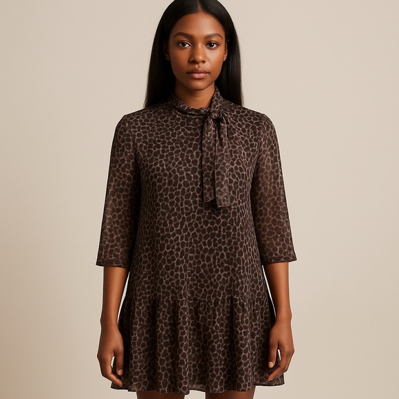 Black Halo Classic Black Dress Made In The USA NWT Size 14 - Picture 1 of 9